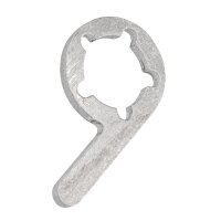 Silberner Schlüssel, in Form einer 9, für alle...