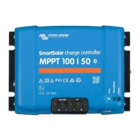 blauer Solarregler MPPT SmartSolar 50 A von victron...